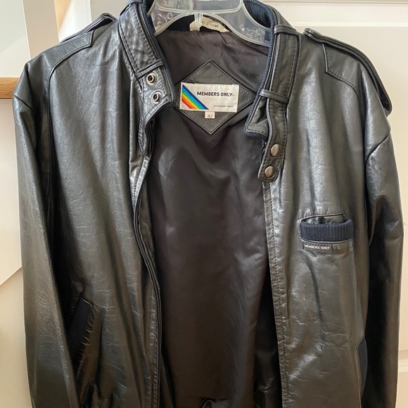 Members Only Other - Vintage Members Only Leather Jacket